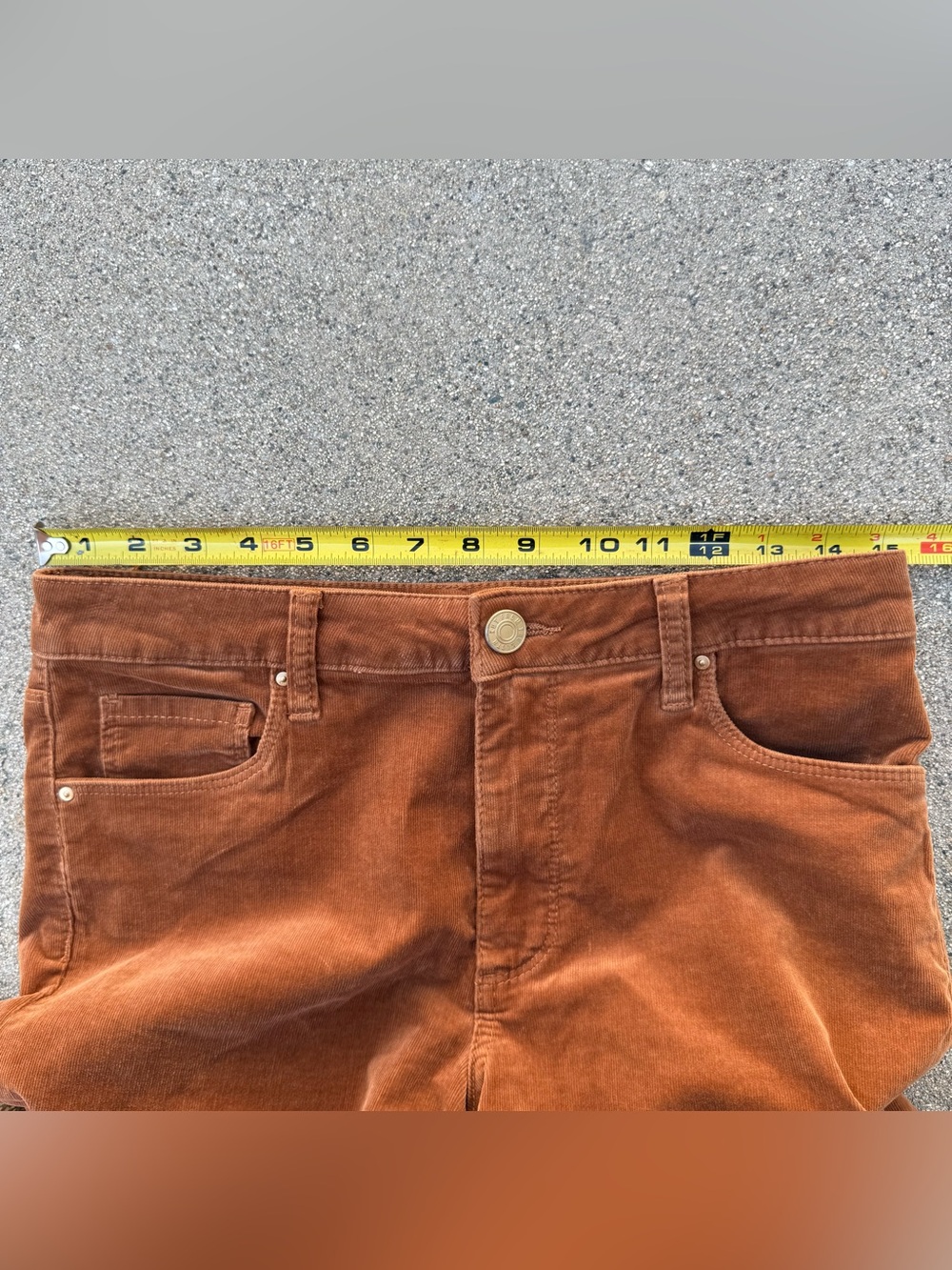KUT from the Kloth Ana High Rise Fab Ab Flare Corduroy Jeans size 4 - Picture 6 of 11